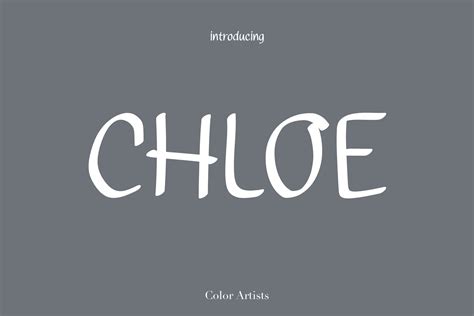 Chloe Font 